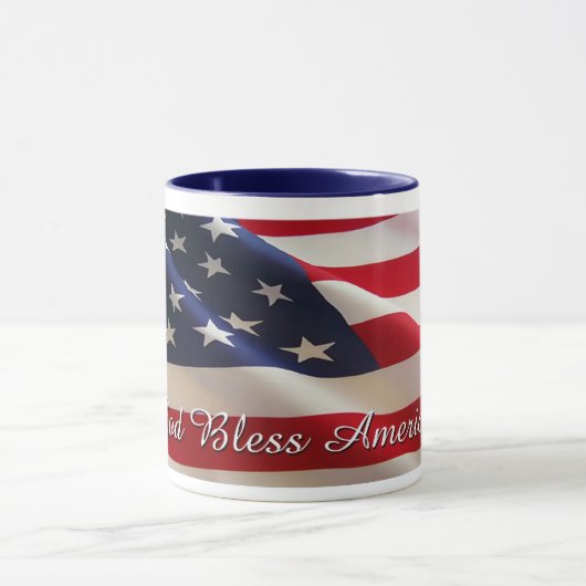 GOTT SEGNEN AMERIKA TASSE (Zentrum)