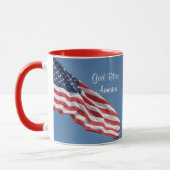 Gott segnen Amerika-Tasse Tasse (Links)