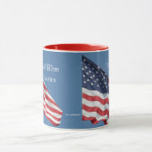 Gott segnen Amerika-Tasse Tasse (Zentrum)