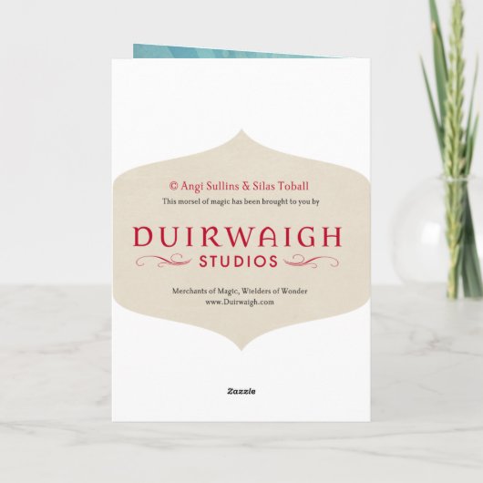 Gott segnen die Freaks (Gruß-Karte) Karte (Rückseite)