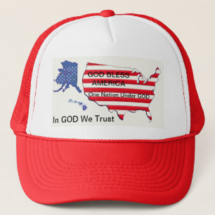 GOTT segnen… eine Nation,…, das wir dem Hut de Truckerkappe