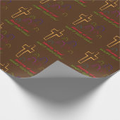 Gott segnen geschenkpapier (Ecke)