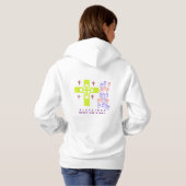 Gott segnen hoodie (Schwarz voll)