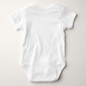 Gott segnen | Jungen-Taufe Baby Strampler (Rückseite)