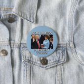 Gott segnen Präsidenten Trump Button (Beispiel)