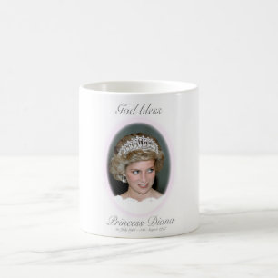 Gott segnen Prinzessin Diana Kaffeetasse