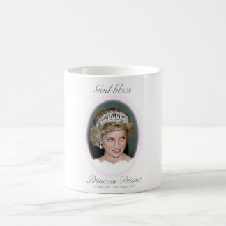 Gott segnen Prinzessin Diana Kaffeetasse
