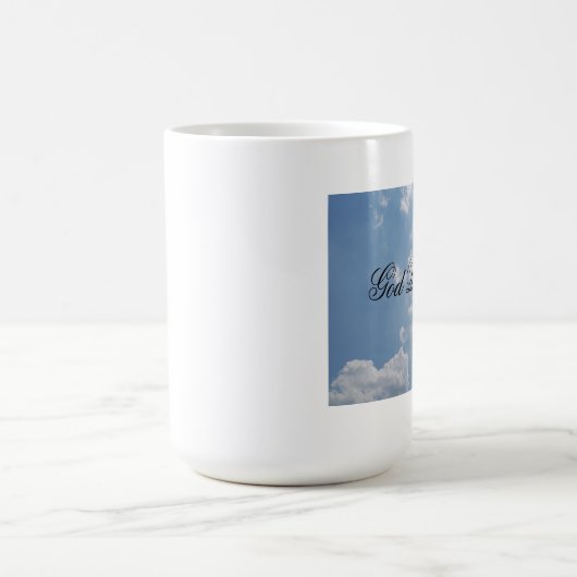 Gott segnen Sie Kaffeetasse (Mittel)