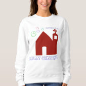 Gott segnen sweatshirt (Vorderseite)