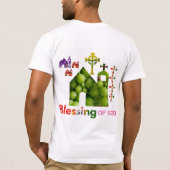 Gott segnen T-Shirt (Rückseite)