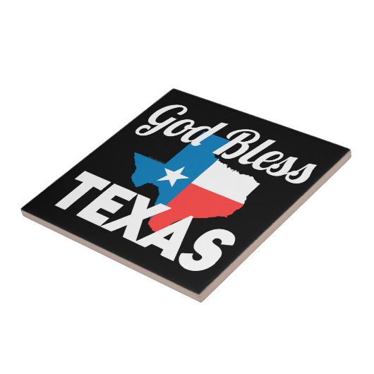 Gott segnen Texas Fliese (Seite)