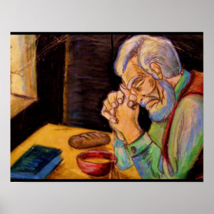 GOTT SEGNEN UNSER FAMILIEN-Plakat Poster