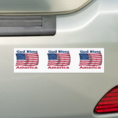 Gott segnen USA Autoaufkleber (Auf Auto)