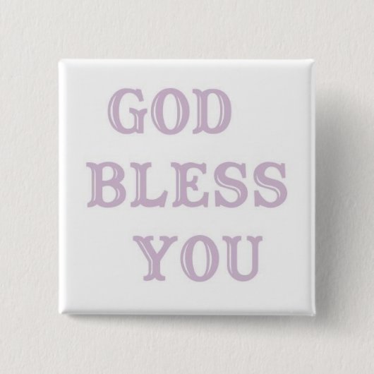 GOTT SEGNEN YOU-1 BUTTON (Vorderseite)