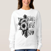 Gott segnet geliebt durch Jesus Sweatshirt (Vorderseite)