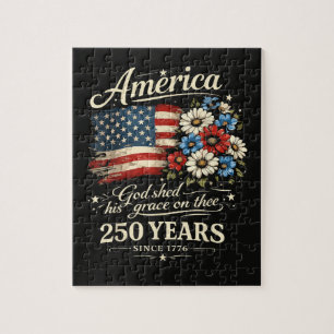 Gott segnete dich mit seiner Gnade USA 250. Jubilä Puzzle