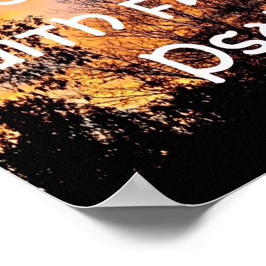 Gott sei barmherzig Bibelverse Psalm 67:1 Poster (Ecke)