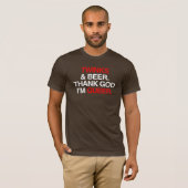 Gott sei Dank bin ich que. T-Shirt (Vorne ganz)