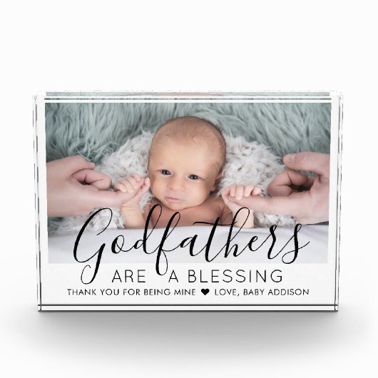 Gott sei Dank die Taufe oder die Feier der Moderne Fotoblock (Vorderseite)