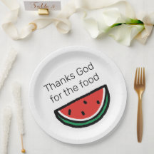 Gott sei Dank für das Nahrungs-Wassermelone-Party