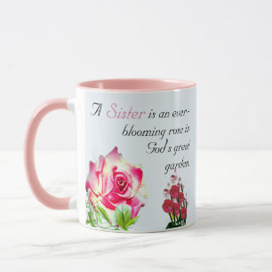 Gott sei Dank für die Schwestern Personalisiert Tasse
