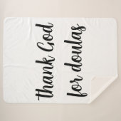 Gott sei Dank für Doulas Sherpadecke (Vorderseite (Horizontal))