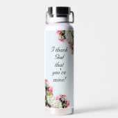 Gott sei Dank für Schwestern Trinkflasche (Rückseite)