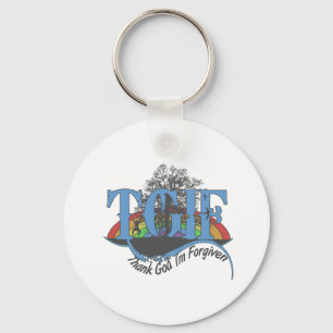 Gott sei Dank, ich bin vergeben, TGIF Schlüsselanhänger