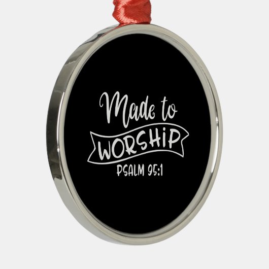 Gott sei Dank ist der Dope Ornament Aus Metall (Rechts)