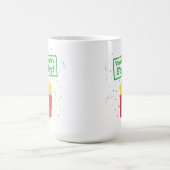 Gott sei Dank ist es Fry Day! mit Niedlichen franz Kaffeetasse (Mittel)