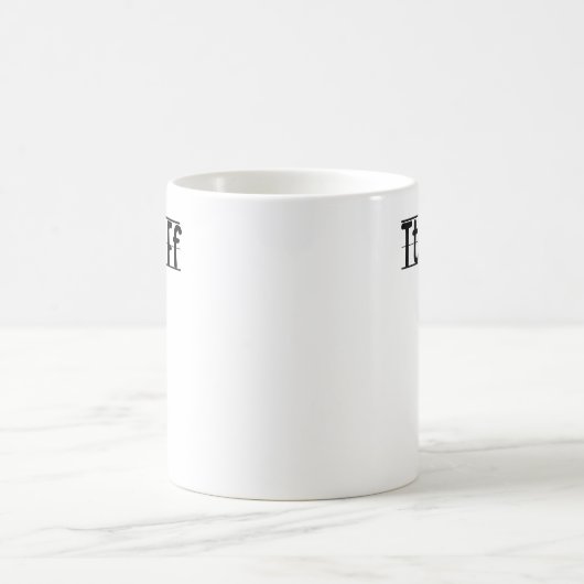 Gott sei Dank ist Freitag Kaffeetasse (Mittel)