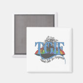 Gott sei Dank werde ich TGIF vergeben Magnet (Vorderseite/Rückseite)