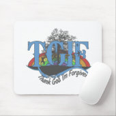 Gott sei Dank werde ich TGIF vergeben Mousepad (Mit Mouse)