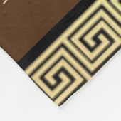 "GOTT SEIN MIT EUCH" Personalisiertes Geschenk trö Fleecedecke (Ecke)