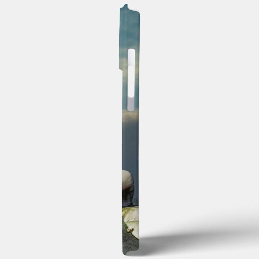 Gott Shiva Bild in der Meditation Case-Mate iPhone Hülle (Rückseite / Links)