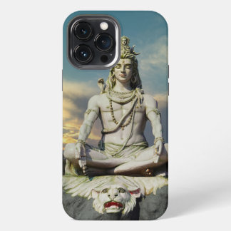 Gott Shiva Bild in der Meditation iPhone 13 Pro Max Hülle