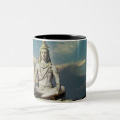 Gott Shiva Zweifarbige Tasse (VorderseiteRechts)