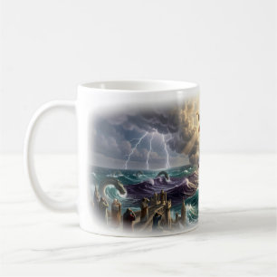 Gott sieht dich Divine Protection Tasse