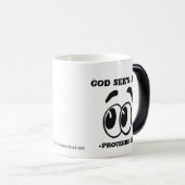 Gott sieht, ist alles verwandlungstasse (VorderseiteRechts)