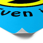 Gott sieht Poster zu (Ecke)