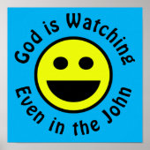Gott sieht Poster zu (Vorne)