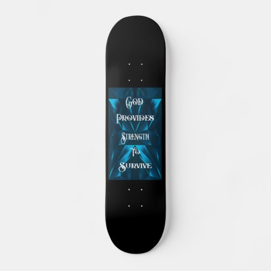 Gott Skateboard (Vorderseite)