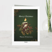 Gott so liebte die Welt, Johannes 3:16 Weihnachten (Rückseite)