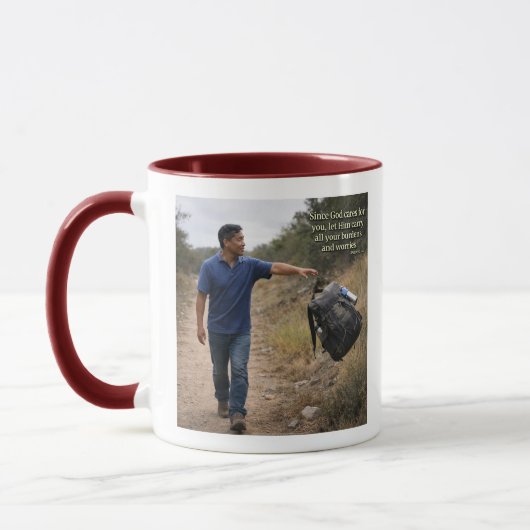 Gott sorgt für dich tasse (Links)