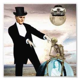 Gott spielt 1 fotodruck