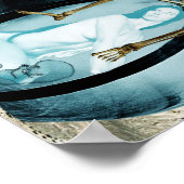 Gott spielt 1 poster (Ecke)