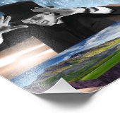 Gott spielt 2 fotodruck (Ecke)