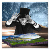 Gott spielt 2 fotodruck (Vorne)