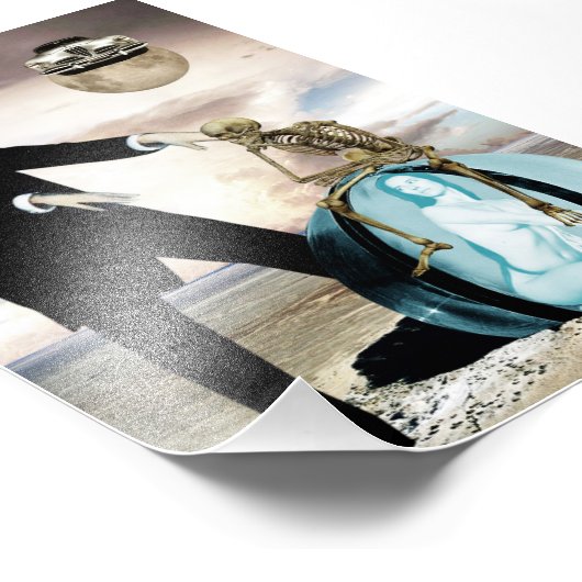 Gott spielt Foto (Ecke)