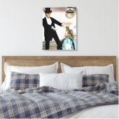 Gott spielt Leinwand (Insitu (Schlafzimmer))